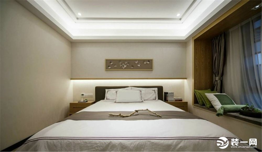 兰州145平米中式古典风格三居室装修效果图 全包预算14万