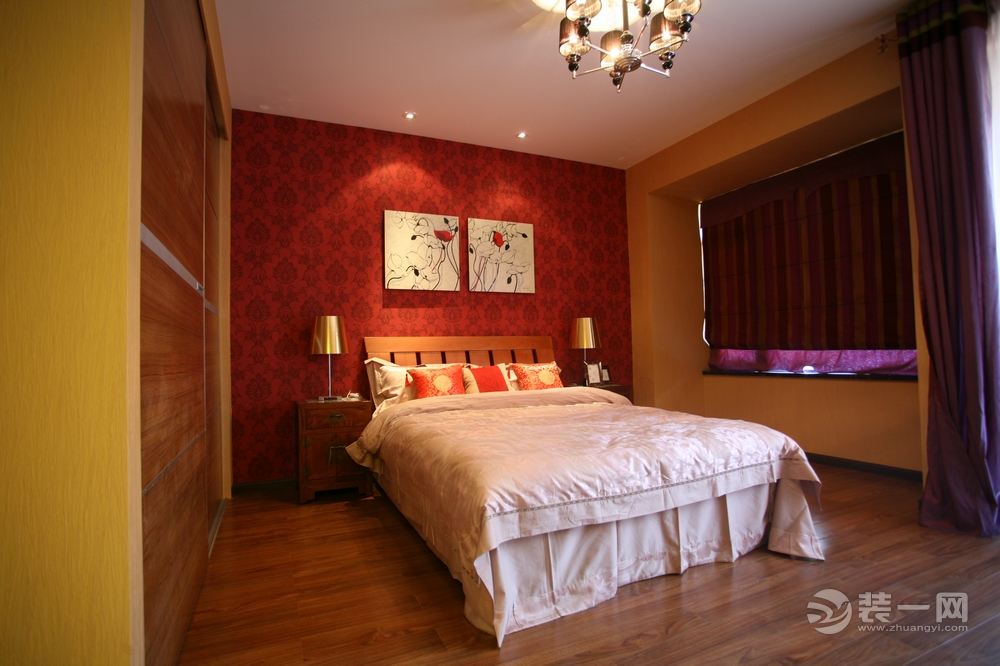中式风格卧室床