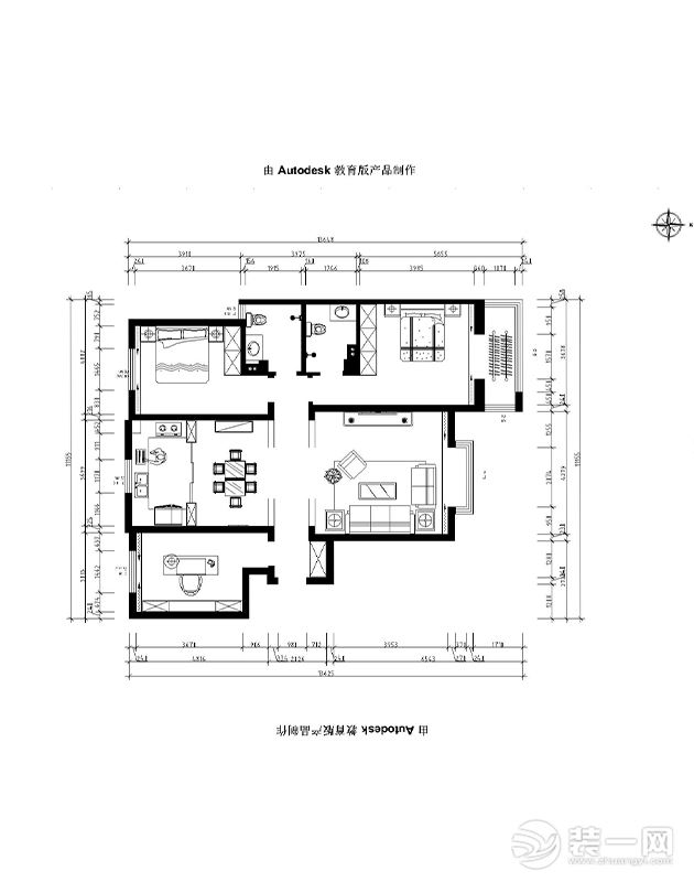 【石家莊業(yè)之峰】水岸花苑140m2 中式風(fēng)格 戶型圖