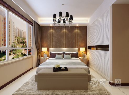 6武汉枫华锦都138平三居室现代简约风格
