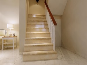 海口海航城三居室100平新古典风格楼梯