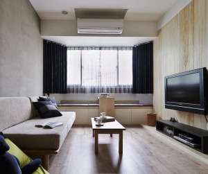 怡家装饰 60平米两居室现代简约设计