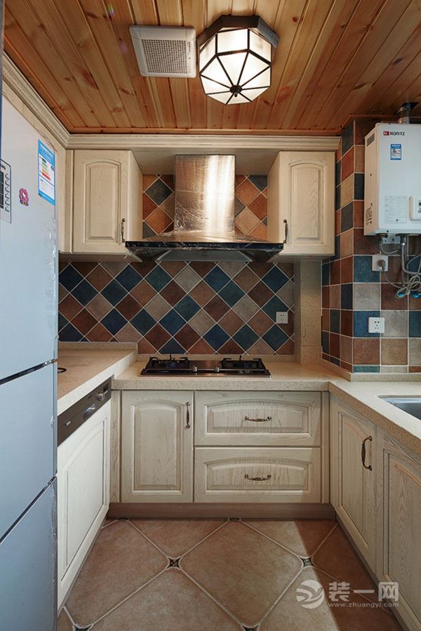 橡树湾 125平 三居室 造价15万 地中海风格厨房
