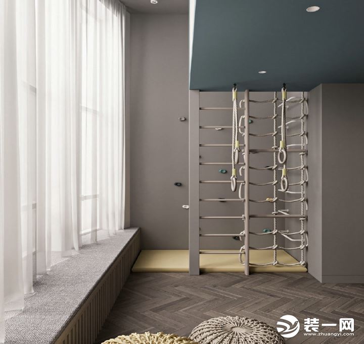  凤凰湾100平方现代风格卧室装修效果图