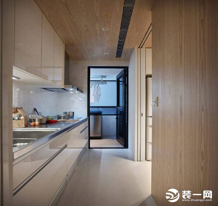 重庆远景装饰  国奥村70平方日式风格厨房装修效果图