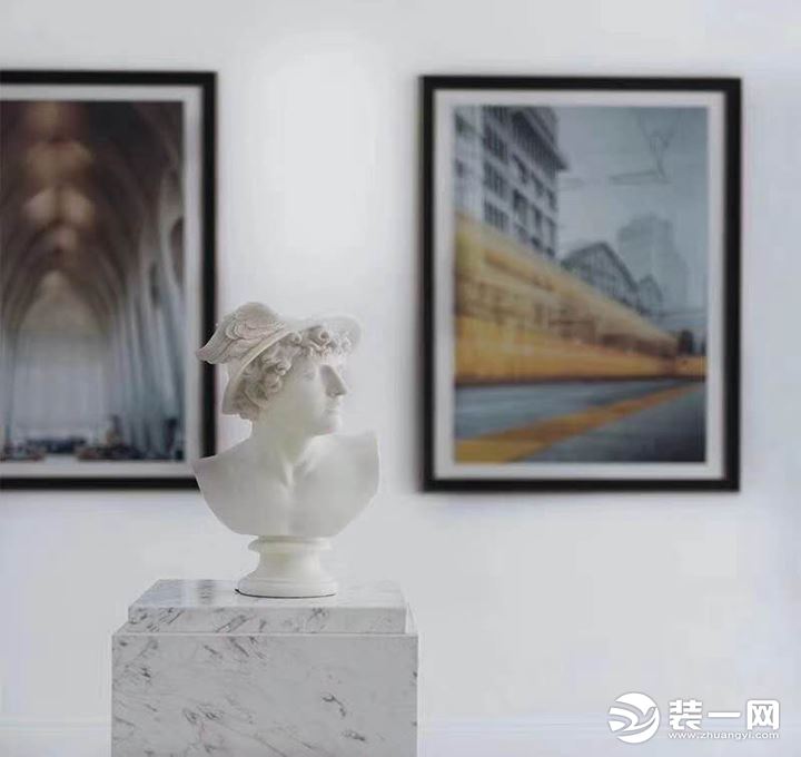 重庆远景装饰  碧桂园200平方法式新古典风格挂画装修效果图
