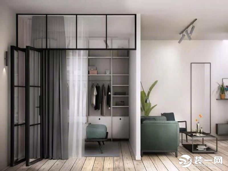 重庆远景装饰  协信56平方公寓现代北欧风格柜子装修效果图