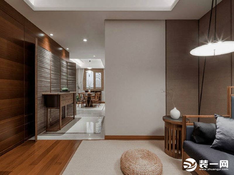 重庆远景装饰  金科100平方三居现代风格客厅装修效果图