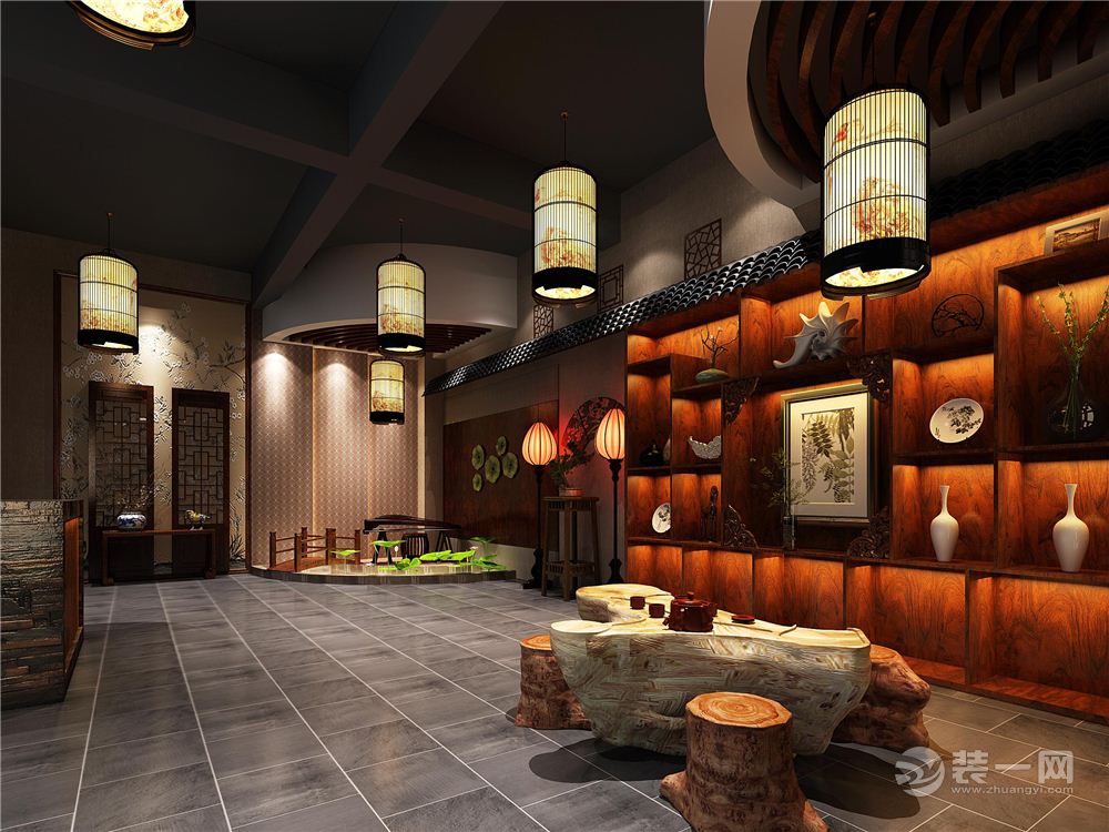 中式古典茶馆