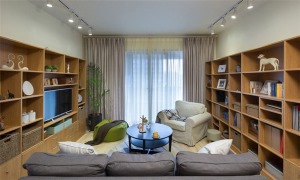 雅乐居国际117平三居室中式风格效果图