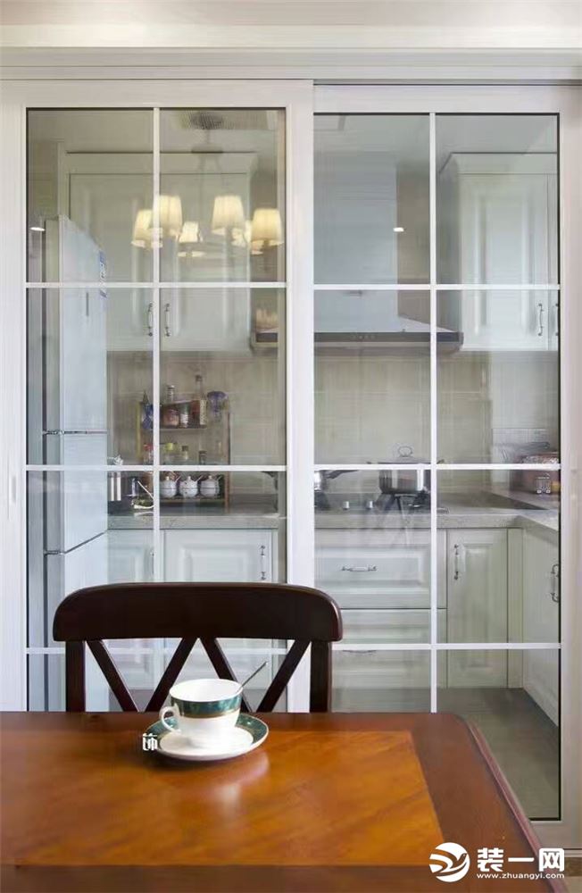 天怡美装饰—环山国际  115平方 三居室 简美风格厨房案例效果图