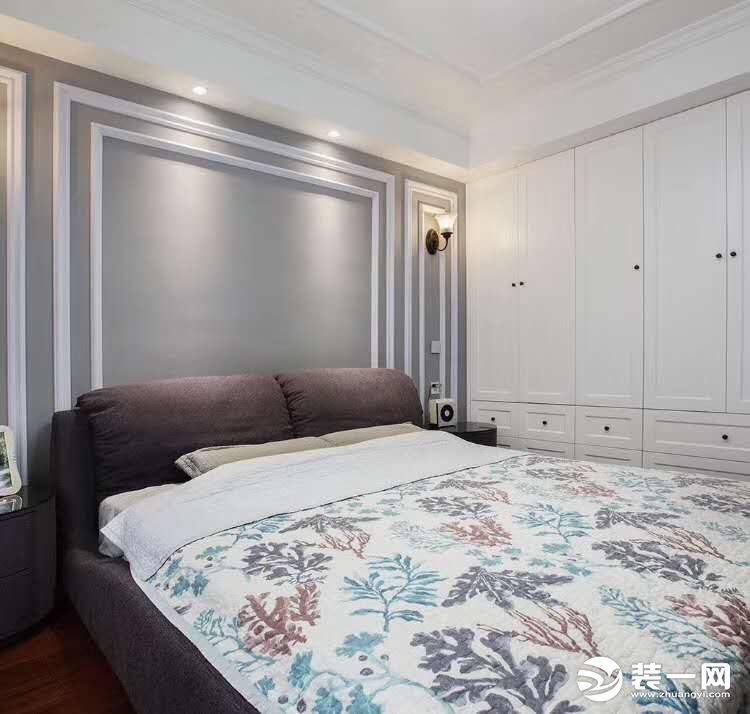 天怡美装饰— 保利观澜 110平方 美式风格卧室案例效果图