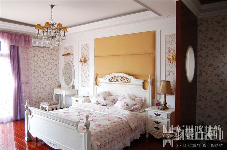 金科世界城 120平 复式 造价19万 简欧风 卧室