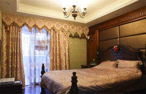 金科中央御园 86平 三居室 造价12万 欧式 卧室