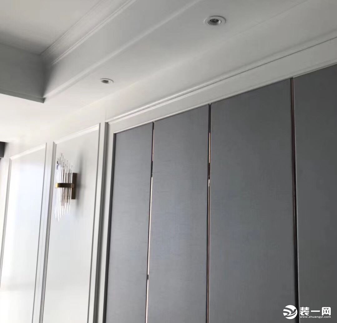 华远枫悦130平美式轻奢风格卧室。