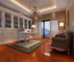 珠海中海银海湾别墅200平欧式风格