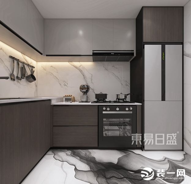 新中式风格厨房装修设计
