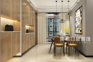新中式风格装修案例：新中式风格餐厅装修效果图