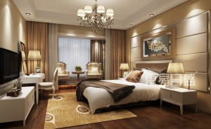 欧式新古典风格卧室装修设计