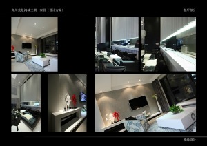 郑州美景鸿城三居室168平新古典装修客厅效果图
