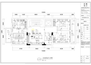 东莞浪琴花园-现代风格-别墅-平面设计图