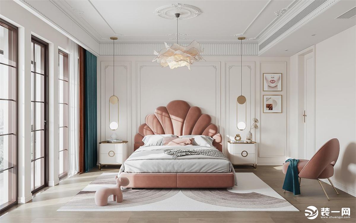 卧室作为休息放松的重要地点，即使是简单装修也不能够缺少基本的要素，所以装饰上一定要以舒适为主。