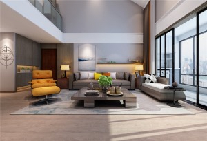 【山水装饰公司】柏景湾、现代、245平米、四室两厅