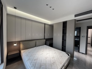 凱悅國際140平現代風格臥室裝修實景