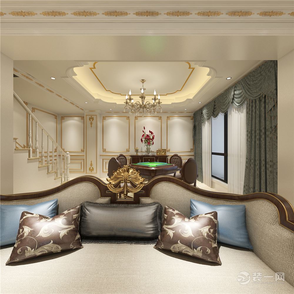 【美的家装饰】香格里拉 欧式风格  沙发
