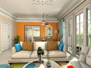 【美的家装饰】九城时光  现代风格 二期洋房  沙发