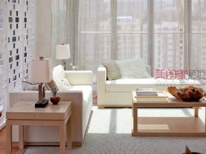 【美的家装饰】春森彼岸150㎡中式风格客厅装修效果图