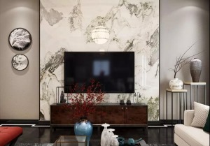 【美的家装饰】龙湖开元300㎡新中式风格装修效果图