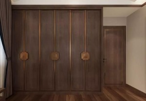 【美的家装饰】远洋原香500㎡别墅新中式风格装修效果图
