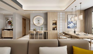 重庆美的家装饰公司-白鹭湾- 128平-日式风格