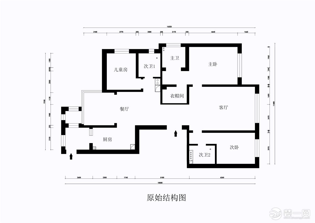 原始户型