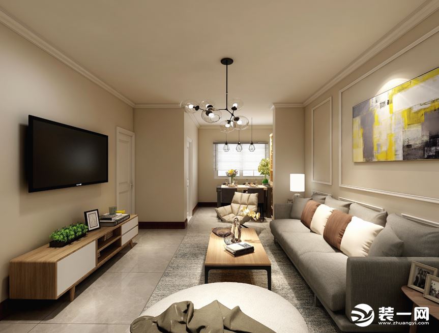 客厅装饰-北京业之峰装饰85平米小户型装修费用大概是多少？