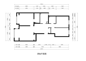 北京业之峰装饰双清苑113平新中式风格案例