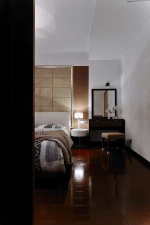 香山自建房148平复式新中式风格效果图-卧室