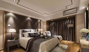 御龙天峰 114平 四居室 造价16万 魅力新中式 卧室
