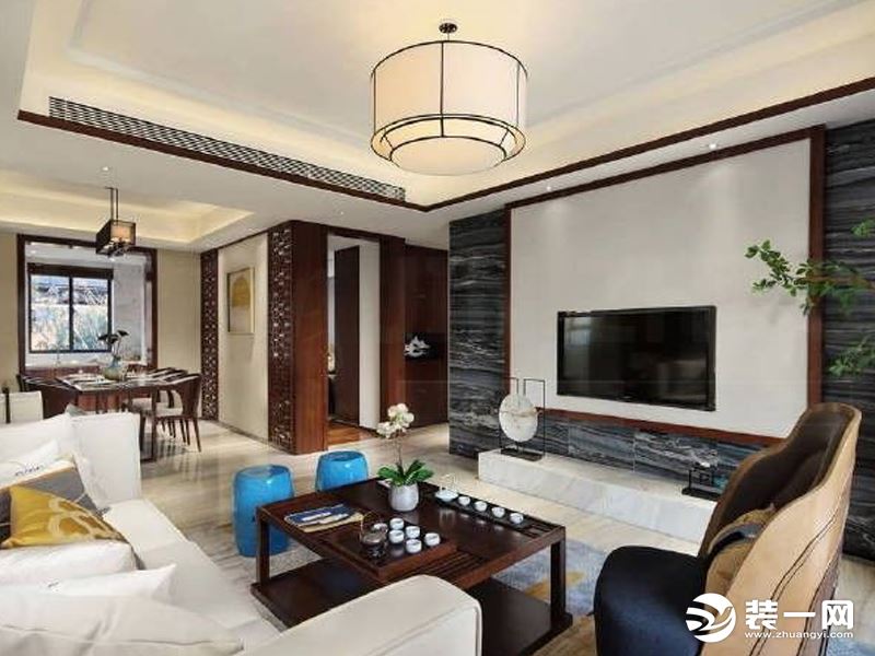 新中式风格家居，去繁从简的保留了中式元素，现代与传统的完美融合!