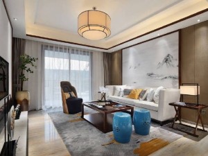 新中式风格家居，去繁从简的保留了中式元素，现代与传统的完美融合!