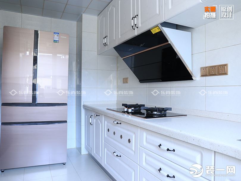 重庆乐尚装饰 金色时代150平米四室三厅美式风格厨房