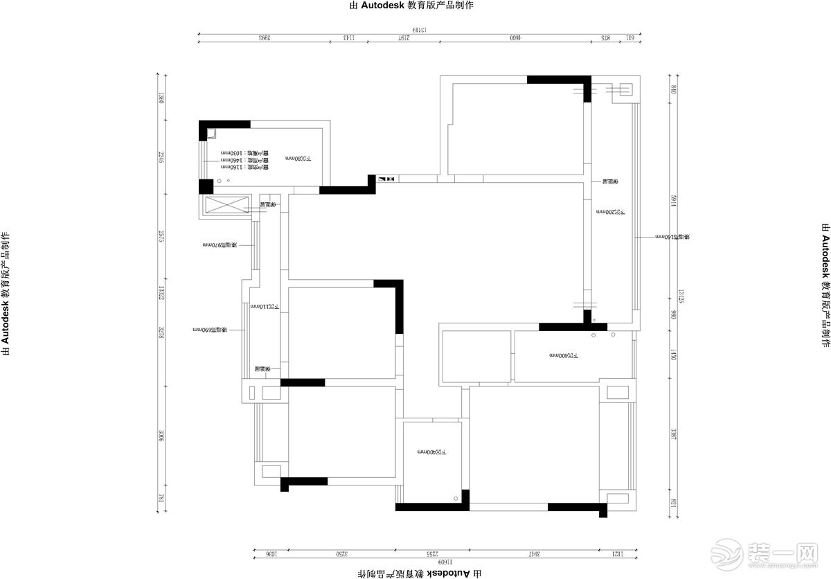 禧瑞山河  原始结构图