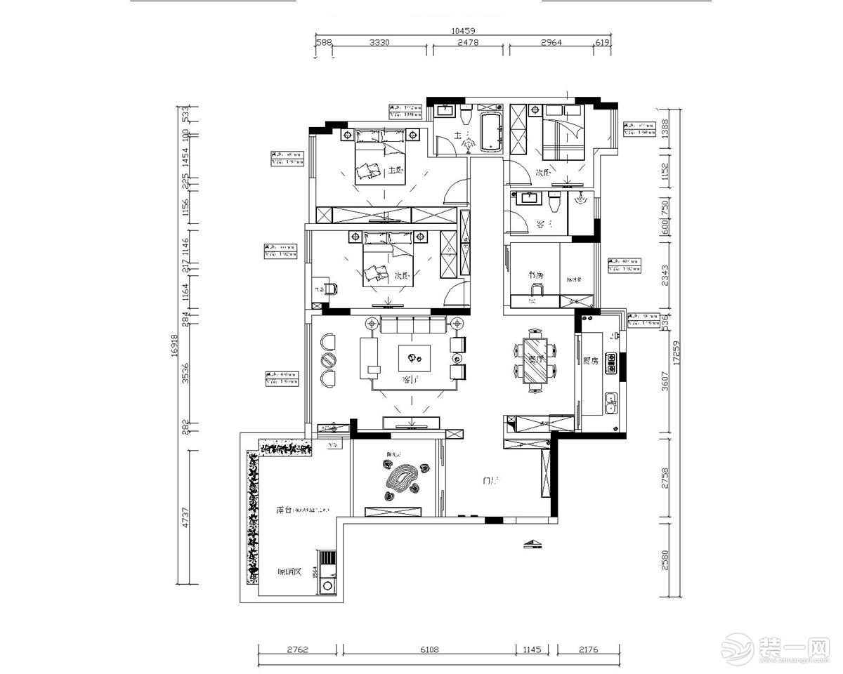 邮电大学  平面布局图