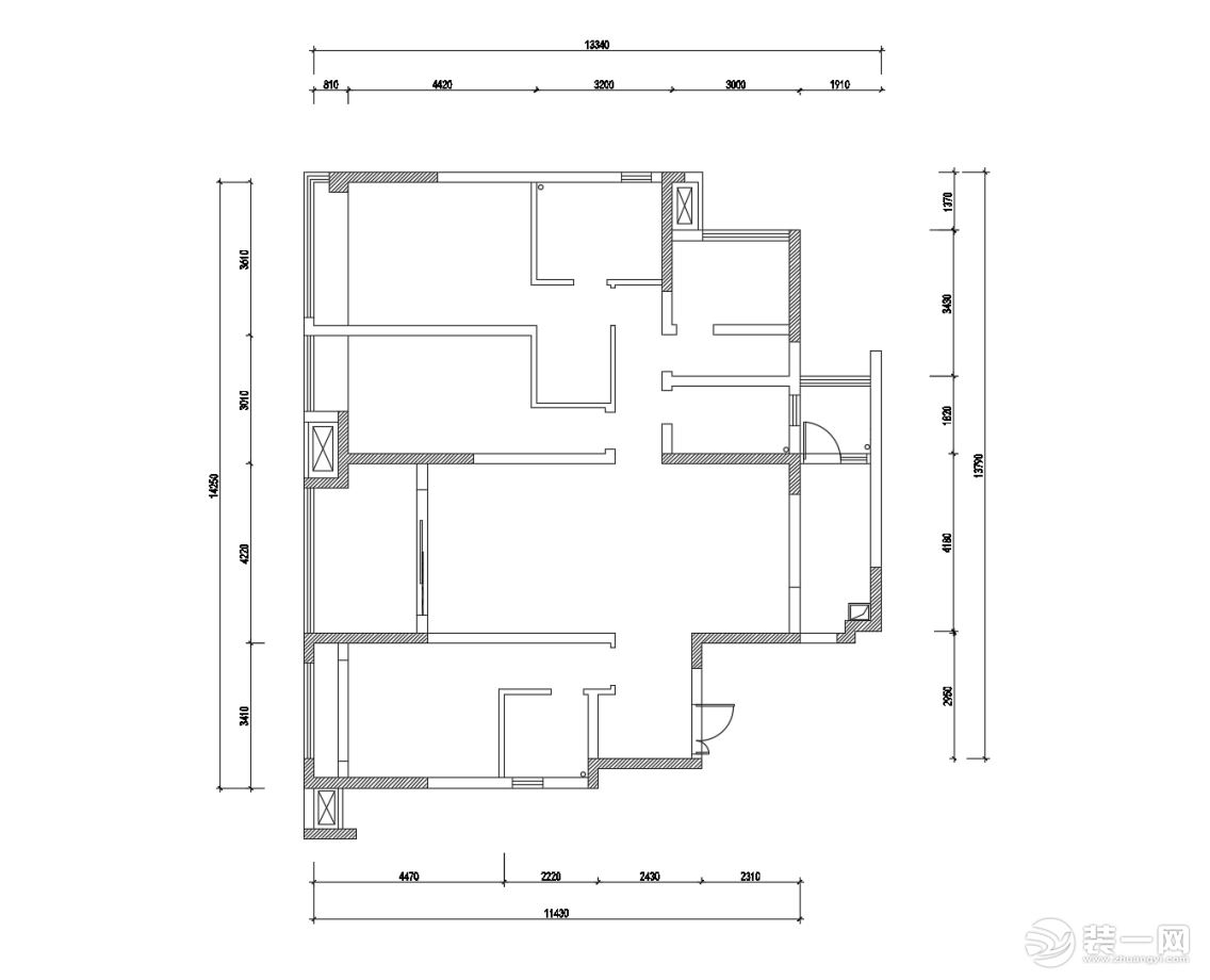 约克郡禧悦  原始结构图