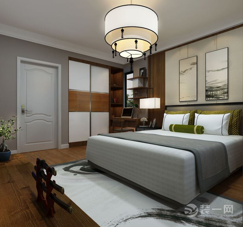 北京百度欧式风格卧室家装效果图