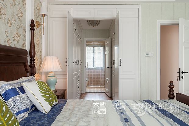 卧室『纯美时光』128㎡橡树湾39幢·有情趣的生活姿态  	三居	美式	苏州大墅尚品装饰