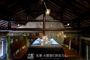 『饞隱』200㎡私人會所·老房改造的“世外桃源”餐廳實景