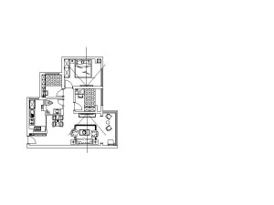 郑州联盟新城90平两居室现代简约户型图