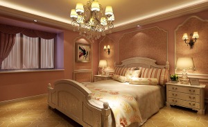 郑州 黄金海岸127三居室-欧式 卧室